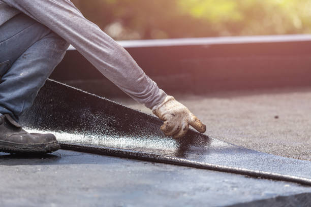 Professional Crawl Space Encapsulation technician working in Fox Lake, WI